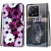 Fashion Painted Pattern Cover Lanyard Flip Leather Case For iPhone Samsung Huawei Honor Xiaomi Redmi OPPO Realme Moto Asus