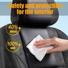 40pcs Car Interior Cleaning Wipes,Universal Wet Towels for Auto Detailing & Plastic Care,Restore Shine & Clean Interior Surfaces