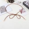 Imitation Leather Belt Lace-up Decorative Waistband Dress Shirt Tops Belt Versatile Fashion Accessory