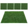 5Pcs SquareShaped Garden Artificial Grass Lawn Turf DIY Miniature Landscape Decoration 30x30cm