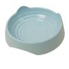 Solid Color Cat Bowl Plastic Pet Supplies Practical Kitten Food Container