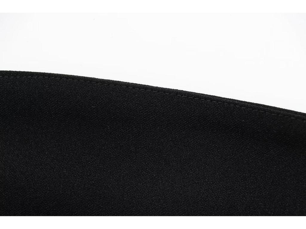 Spring 2025 European & American Style Women's Elastic Bandeau Top & Half Skirt Set