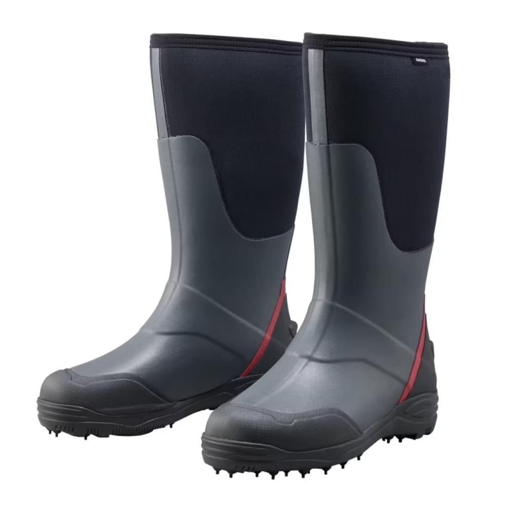 SHIMANO Термосапоги Spike Sole Charcoal Red L FB-030W