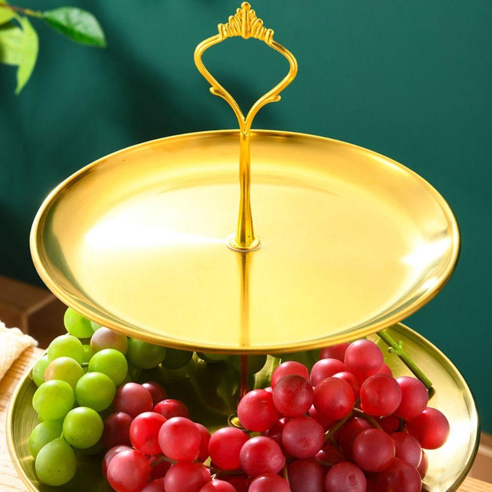 Stainless Steel Stainless Steel Fruit Stand Easy To Use Dessert Display Holder  Wedding