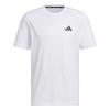 D2M Plain Breathable Moisture-Wicking Soft Short Sleeve T-Shirt Men Tops White KA8339