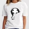 New Panda Lovely Cute T-shirt Clothing Cartoon Graphic Print Short Sleeve Fashion Casual Plus Size T Shirt Women