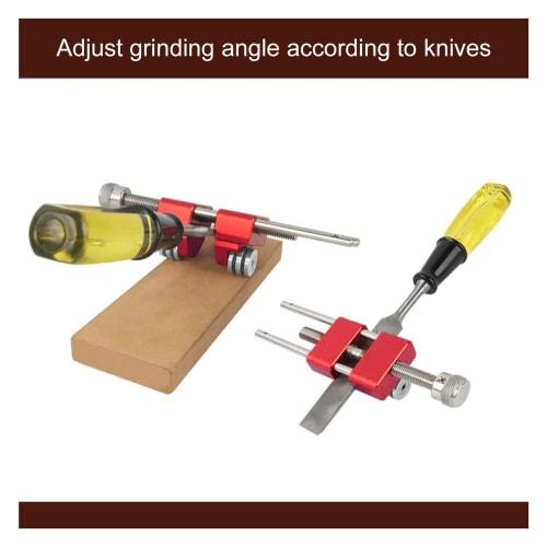 Chisel Blade Sharpening Guide, Chisel Sharpener, Planer Blade, Honing Guide, Sharpener, Polishing, Sharpening, Fixed Angle, Adjustable, Straightener,