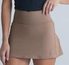 High-Waist Quick-Dry Tennis & Yoga Skort with Built-In Shorts