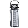 1500ml & 2000ml Large Capacity Portable Straw Sports Water Bottle with Straw and Water Level Indicator, BPA-Free, Plastic Water Bottle for Adults and
