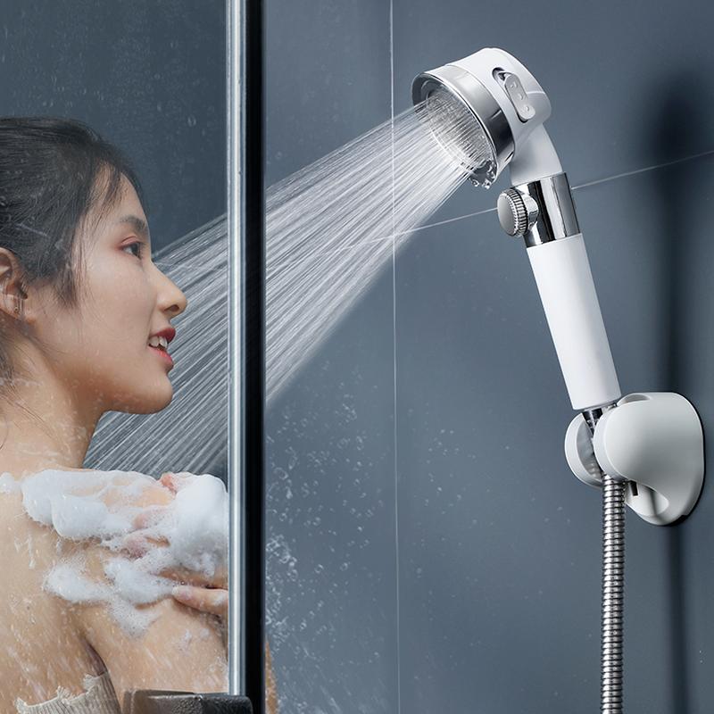 Pressurized Shower Head Handheld High Pressure Water Saving Shower Head Bathroom Accessories ARI