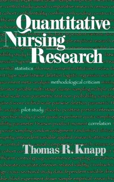 The Quantitative Nursing Research Book