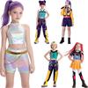 KPOP Demon Hunter Zoey Dress Girls Mira Rumi Birthday Party Costume