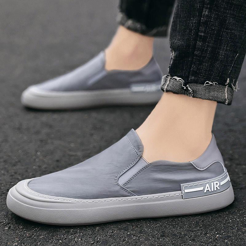 2024 Summer Men Sneakers Light Ice Silk Cloth Casual Shoes Men Breathable Walking Flat Shoes Man Loafers Zapatillas Hombre