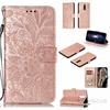 Lace Flower Leather Flip Wallet Case For Xiaomi Poco X3 Pro X4 Redmi Note 11 Pro 10S 11S 9S 8T 7 6 8 10 Pro 7A 9A 9C Mi A2 12 9 Lite Book Style Cover