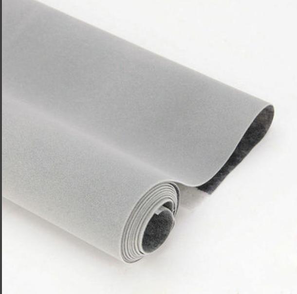 5PCS/PACK Sticky Back Self Adhesive Sheet Felt Velvet Velour Fabric Craft Sticker 14x20cm