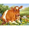 DIY Cow 5D Diamond Painting Full Round Drill Farm Animal Diamond Embroidery Cross Stitch Kit Mosaic Resin Home Decor Gift