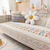 Chenille Sofa Cushion Leather Four Seasons Universal Simple Modern Cover Cloth Sofa Cover Light Luxury High-End Cushion Towel American Style
