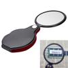 Slim Thin Reading Pocket Magnifying Glass 60mm 6x Loupe Folding Magnifier
