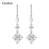 Lindon Zircon Copper Alloy Earrings Drop Earrings For Women Wedding Party Gifts