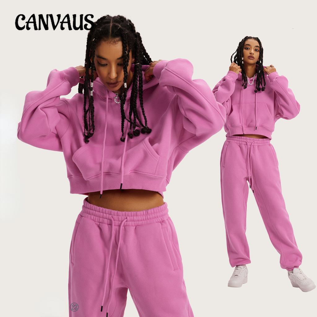 Autumn and Winter Women's Sweatshirt Long Pants Set Casual Fashion Solid Color Pullover Drawstring Sweatshirt Hooded Set