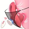 1pc Wearable Panty Sucking Vibrator With Strong Magnetic Clip, Remote Control Butterfly Clitoral Vibrator