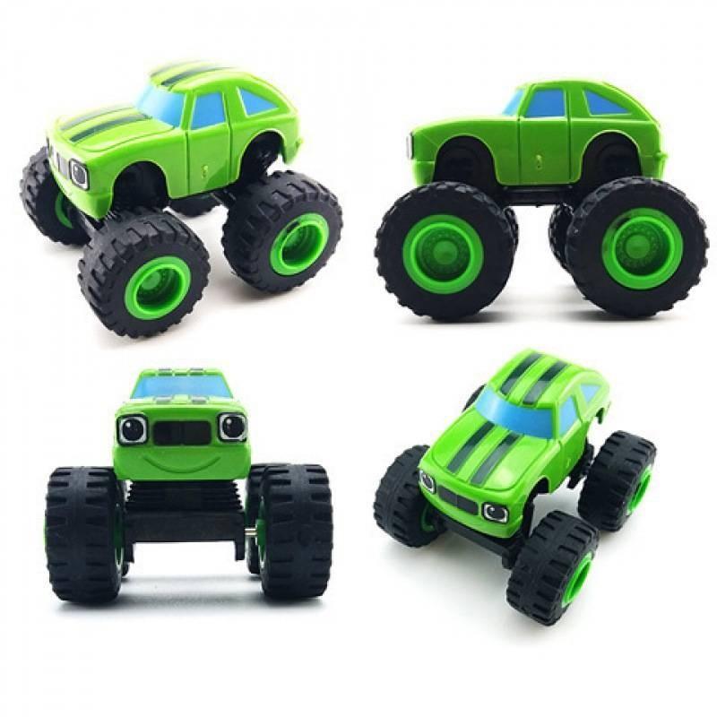 And Blaze The Monster Machines Truck Speed Toy With Crusher Pickle For Kids Gift