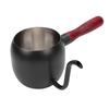 Pour Over Coffee Kettle 500ml 304 Stainless Steel Gooseneck Spout Coffee Drip Teapot with Wood Handle for   Camping