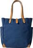 Hanpu Kobo Tote Bag Canvas Tote Made In Japan Domestic Canvas A4 Multifunctional 3J10 Navy (M) Women's Men's Paraffin-treated
