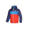 Colorblock Casual Sport Warm Windproof Fleece-Lined Cotton Jacket Men Tops Blue BV4684-557