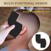 1Pc/1 Set Barber Color Hairline Enhancement Card with Measurement Indicator Beard Lineup Shaping Tool Men Hairline Guide Beard Trimming Edging