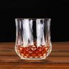 310ml Nordic Diamond Carving Wine Glass Creative Whiskey Beer Glasses Transparent Household Foreign Wine Cup Cold Water Tea Mugs