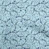 Georgette Viscose Baby Blue Fabric Florals Dress Material Fabric Print Fabric By The Yard 42 Inch