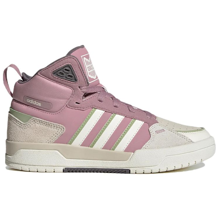 Adidas Neo 100Db Casual Comfortable Trendy Mid-Top Skate Shoes Women Sneakers Pink GY2420