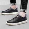 Fashion Outdoor Casual Sports Shoes Men Comfortable Genuine Leather Skateboard Footwear Design Man Oxford Shoes Versatile Men's Sneakers