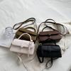 Ins-style High-end Westernized Women's Shoulder Bag Trendy Fashion Retro Portable Small Square Bag with Texture Versatile Small Cross-body Bags