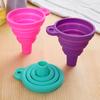 New In 3 Piece Food Grade Silicone Funnel Set,Collapsible Kitchen Gadgets Accessories,,For Filling Water Bottles,Liquid Transfer