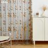 1PC LOZUJOJU Premium Embroidered Sheer Curtain Lightweight and Elegant Sheer Curtain for Living Room Bedroom Home Decor