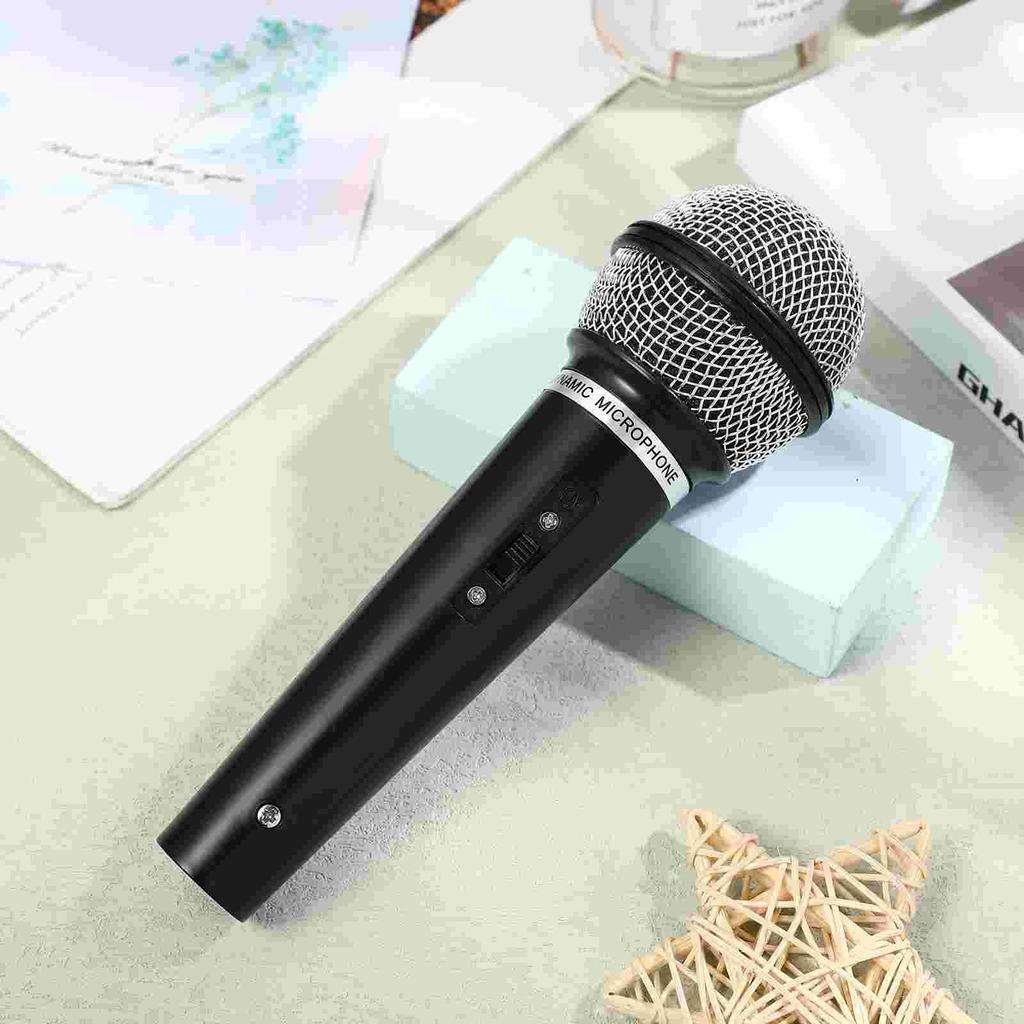 Microphone Toy Kids Fake Pretend Prop Costume Play Props Party Mic Echo Performance Toddler Headset Favor Microphon