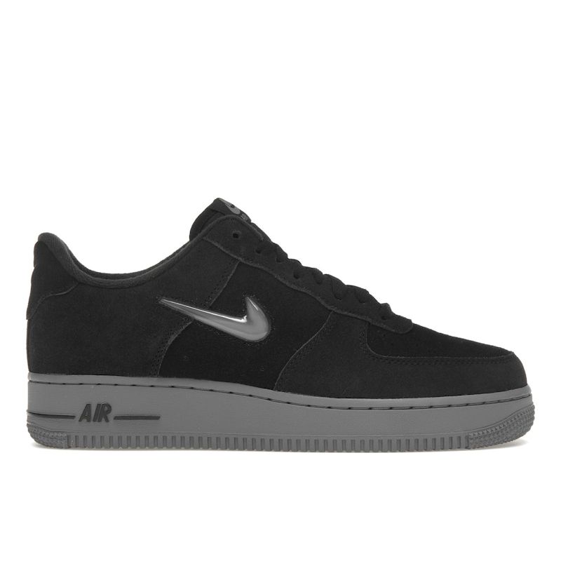 Nike Air Force 1 Jewel Black Cool Grey Unisex Sneakers HQ3827-002