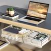 Portable Undertable Drawer Storage Rack Invisible Pull Out Storage Box Large Capacity Table Shelf Storage Box New Drawer