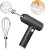 Wireless Electric Whisk USB Rechargeable Handheld Egg Beater Stainless Detachable Portable Beaters Baking Dough Cake Cream Mixer