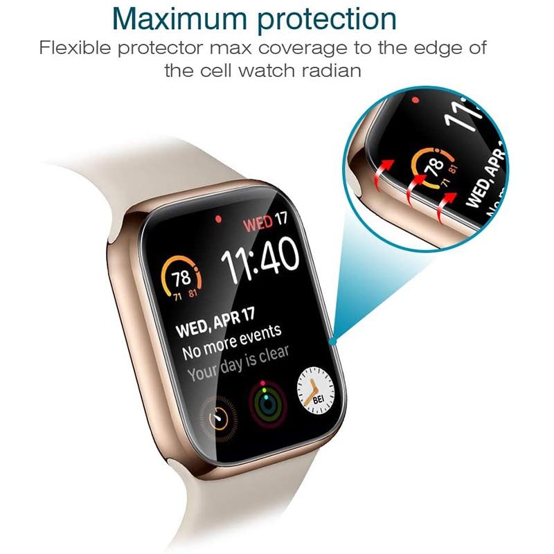 Screen Protector for Apple Watch Series 8 7 6 5 4 3 2 Ultra 49Mm Se 2020 44Mm 40Mm 42Mm 38Mm 38 40 42 44 Mm Protective Film Protection Screenprotector