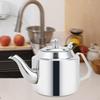 1.4L Stainless Steel Teapot Tea Kettle,Stovetop,Portable,Water Pot with Removable Infuser for