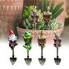 Micro Landscape Ornaments Creative Resin Frog Rabbit Turtle Dwarf Sculpture Outdoor Garden Craft Statue Decoration Figurine