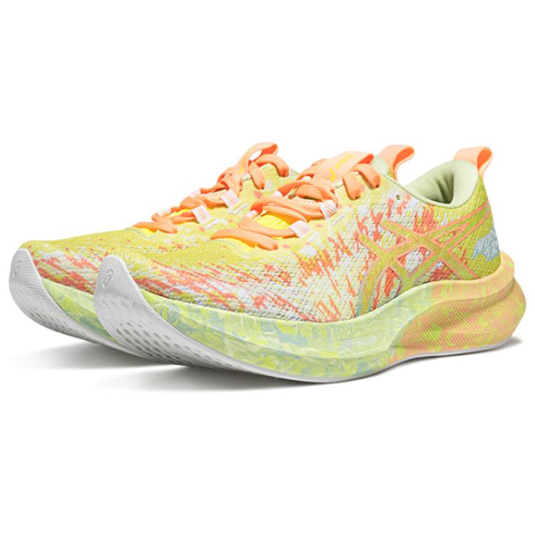 Asics Gel Noosa Tri 16 Cool Matcha Marbled Women Sneakers Green Safety-Yellow 1012B675-750