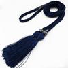 Women's Belt Woven Tassel Waist Strap Student Belt Thin Waist Chain Bow Rope Skirt Knotted Decorative Korean Style