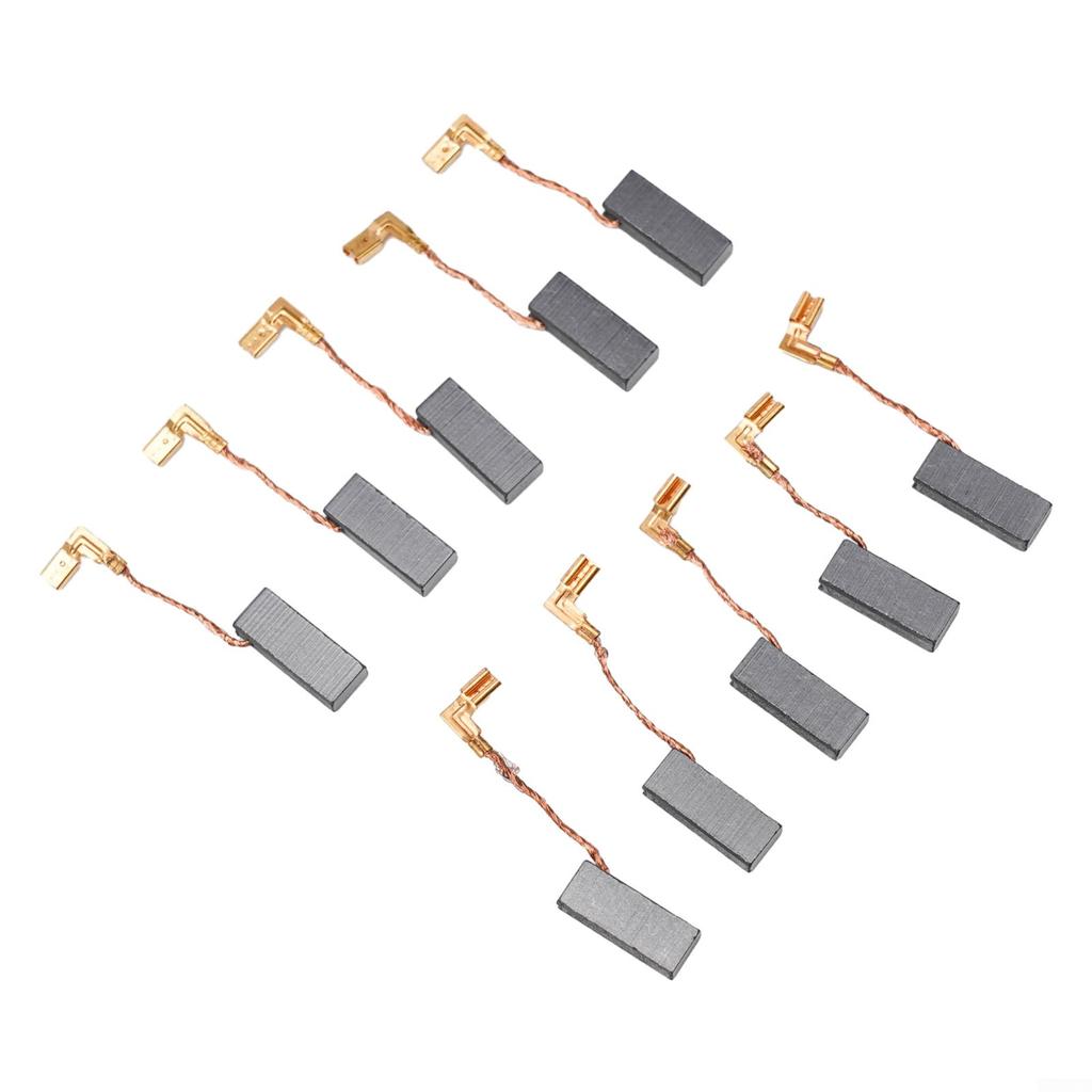 5X8X19mm 10 Pcs Motor Carbon Brushes 8 Size A26 For Electric Motor Tool Repair
