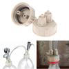 2Pcs Co2 System Tube Valve Guage Bottle Cap Diy Air Diffuser Generator Tool