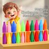 2Set Interactive Bottle Matching Game Creative Color Matching Sensory Game  Boys Girls