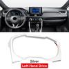 ABS Car Dashboard Dash Board Frame Cover Trims Interior Decoration Sticker For Toyota RAV4 XA50 2019-2021 2022 2023 2024 Hybrid
